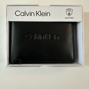 Calvin Klein Black Key and Card Holder